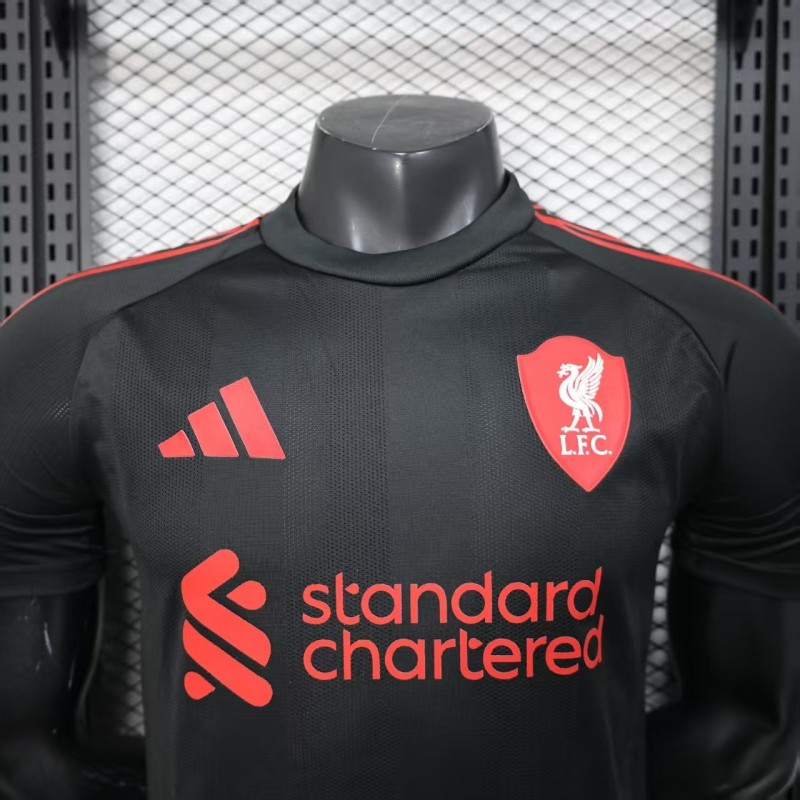 Player Version 25/26 Liverpool Black Jersey