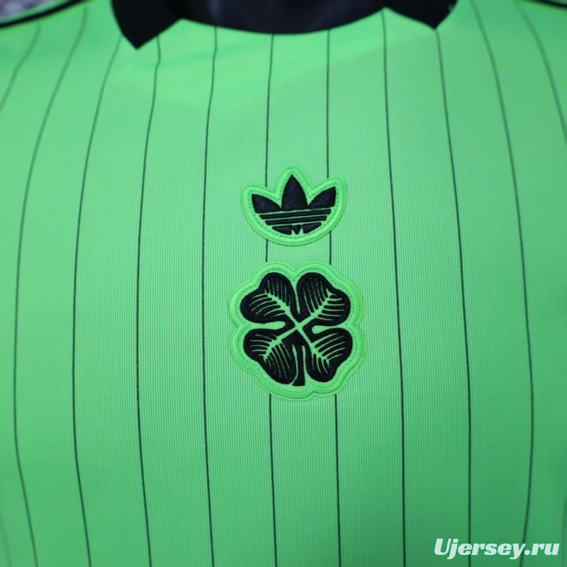 Player Version 25/26 Celtic Adidas Original Green Jersey
