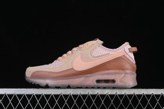 Nike Air Max 90 Terrascape Retro Running Shoes with Cushioned Sole - DH5073-600