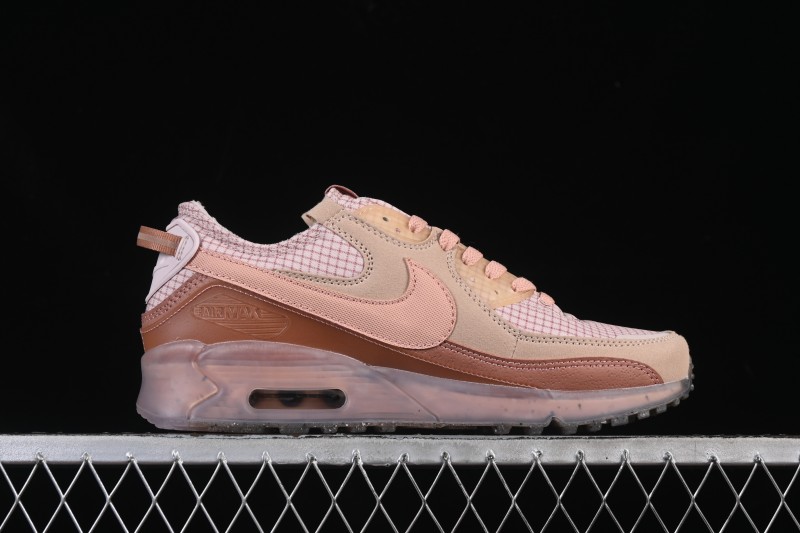 Nike Air Max 90 Terrascape Retro Running Shoes with Cushioned Sole - DH5073-600