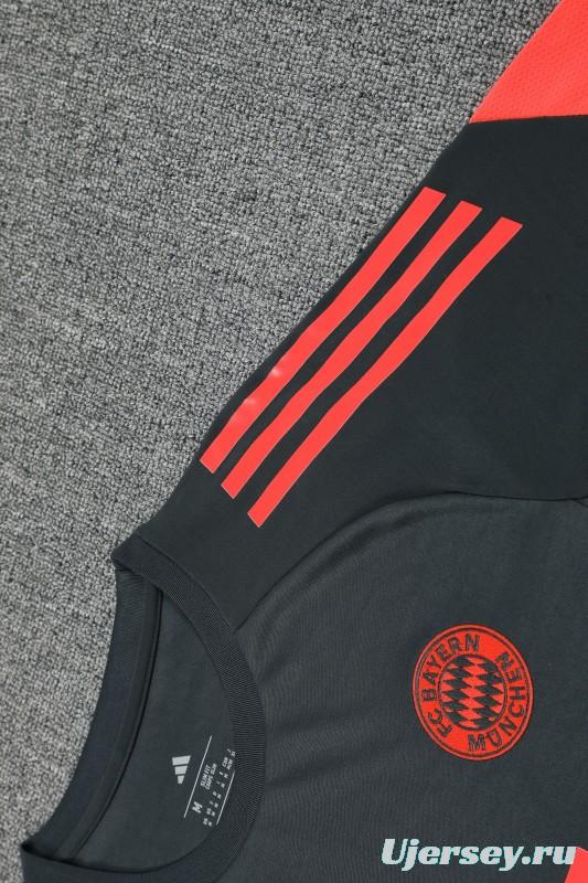 25/26 Bayern Munich Black Short Sleeve Jersey+Shorts