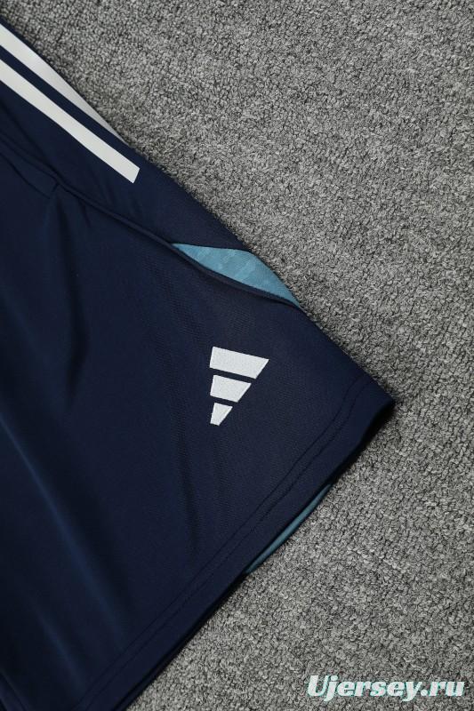 25/26 Real Madrid Navy Vest Jersey+Shorts