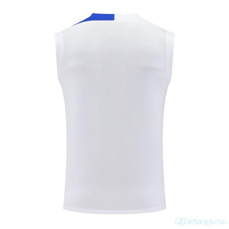 25/26 PSG White Vest Jersey+Shorts