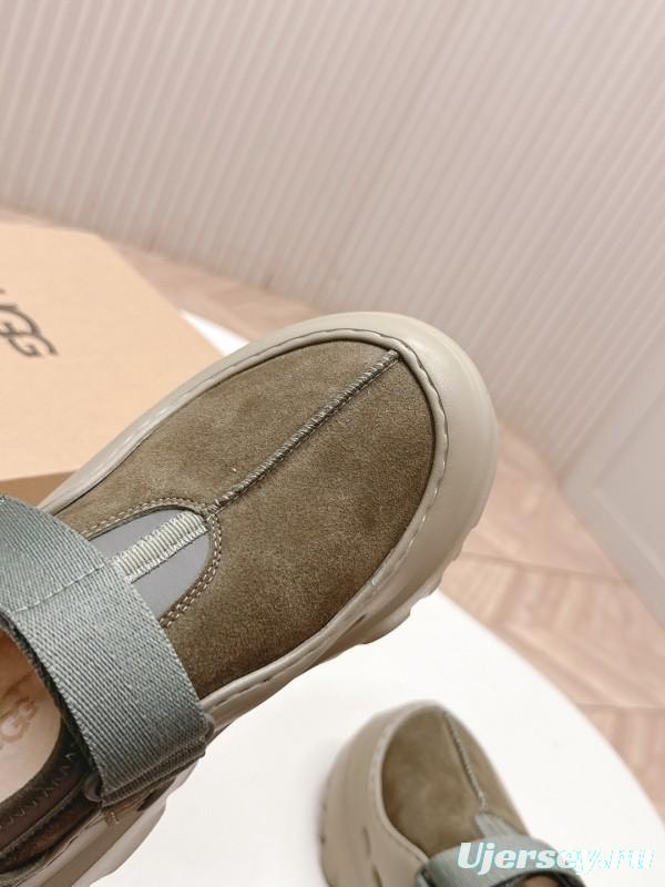 UGG 2025 SS New Wool Shoes with Lightweight EVA Sole and Water-Resistant Suede - KFY00260