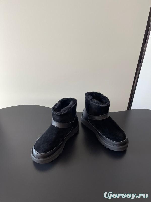 UGG 4512 Classic Buckle Flat Ultra Wool Anti-Slip Snow Boots - AS00290