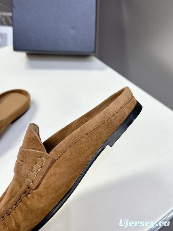 Saint Laurent 2025/SS Classic Loafer Mule Flats - KFY00320