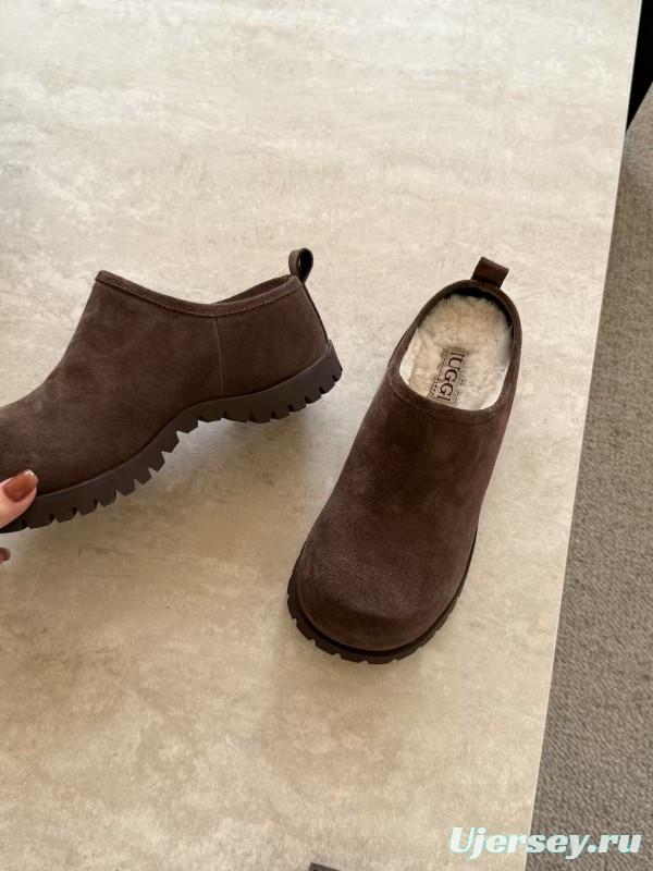 Ugg 2025/SS Potato Wool Slippers with Inner Height Increase - KFY00240