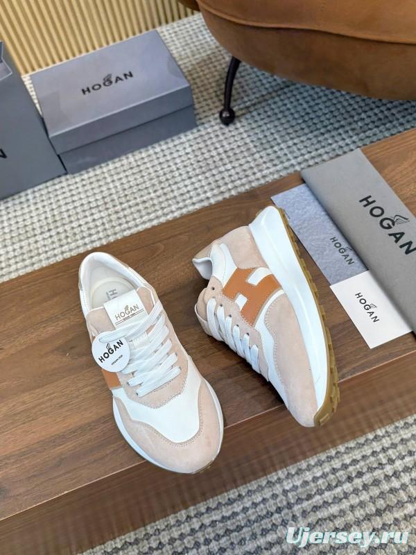 Hogan H-STRIPES Series Couple Thick Sole Dad Shoes Sneakers - AS00350