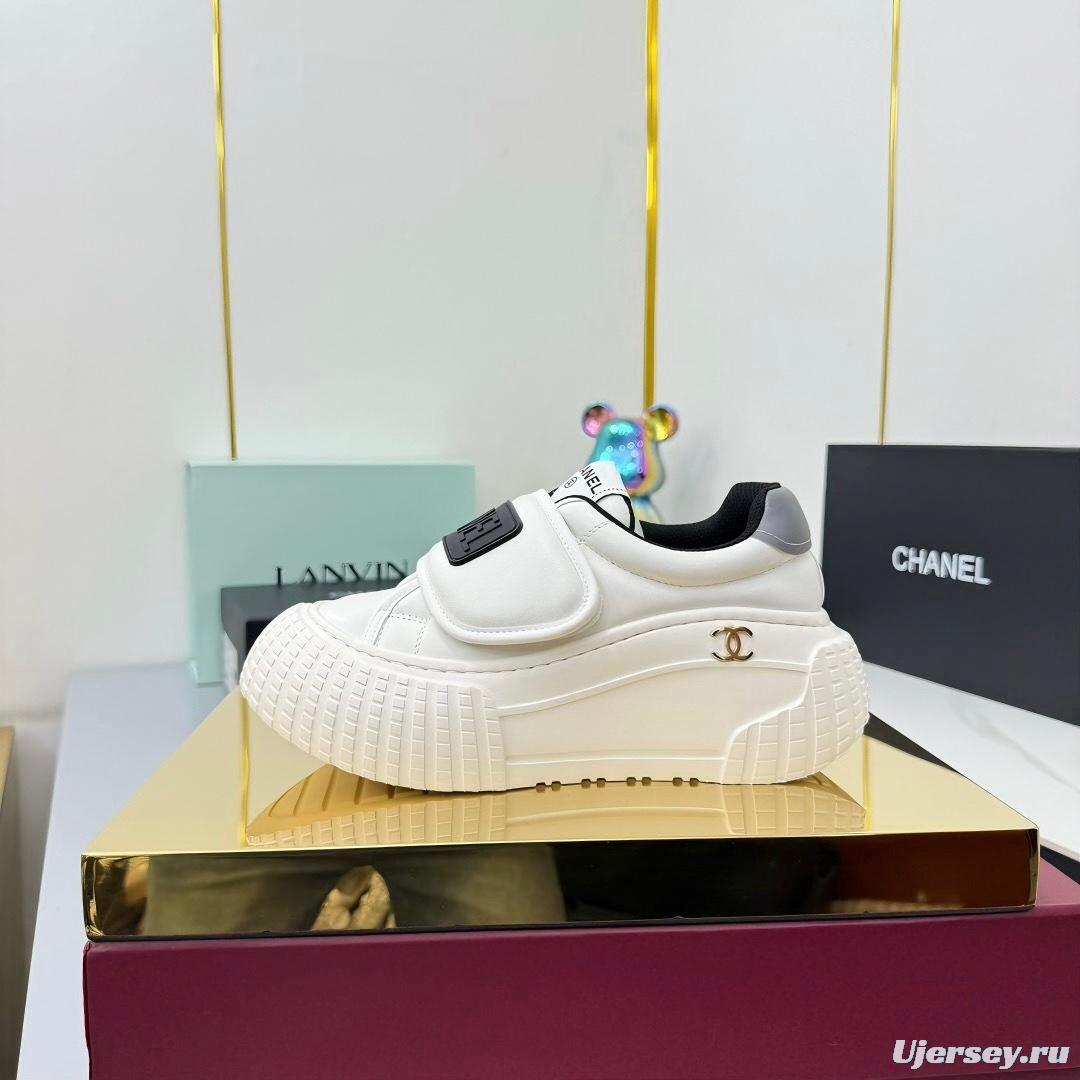 Chanel 2025/SS Panda Loafers Casual Sneakers - LY00330