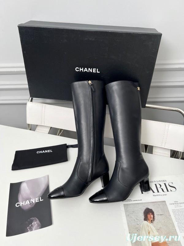 Chanel 2025/SS Double C High-Heel Fashion Boots - LY00370/LY00400