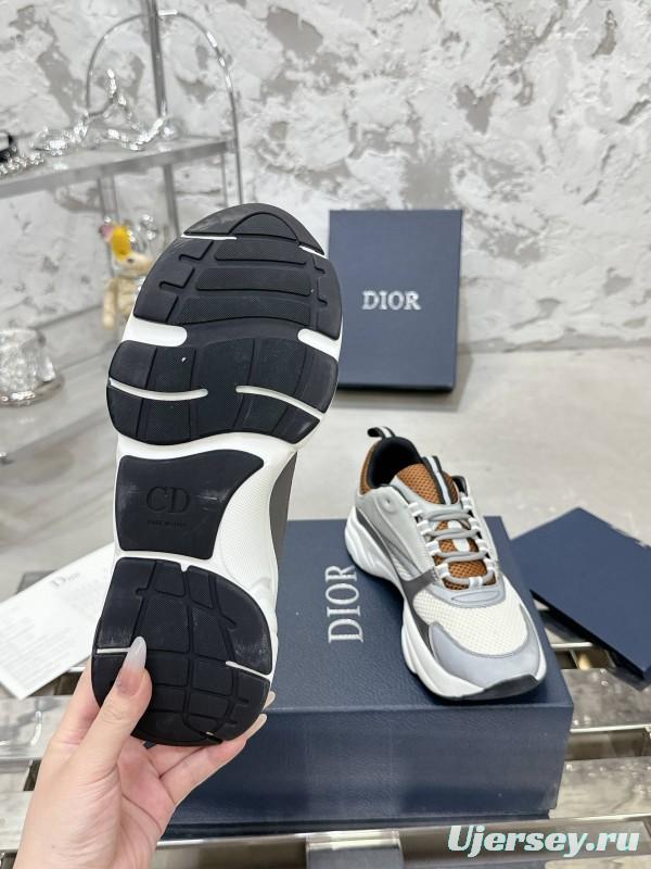 Dior B22 Series Classic Mesh Casual Sneakers Dad Shoes - LY00340