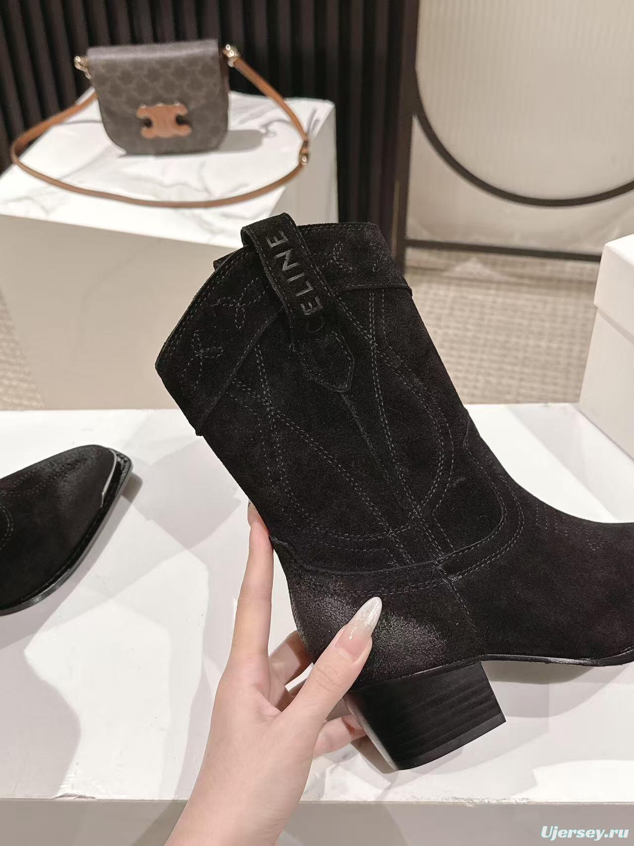 CELINE Fashion Boots 2025 SS Collection with Arch of Triumph Logo - LY00440