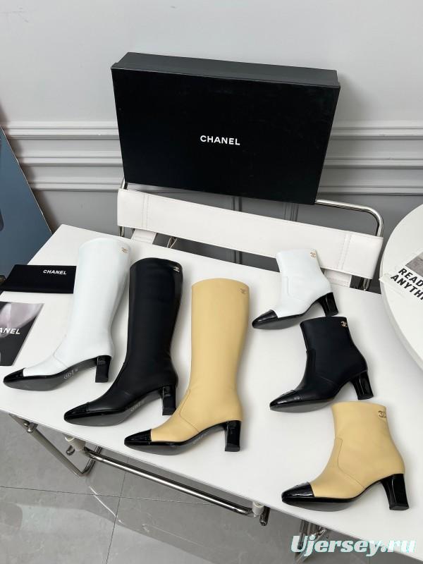 Chanel 2025/SS Double C Heel Fashion Boots - LY00370/LY00400/LY00280/LY00320