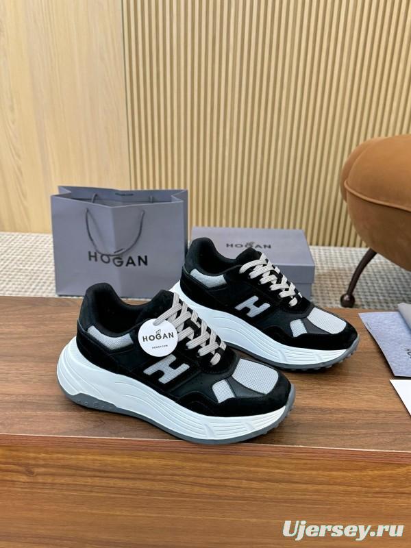 Hogan H-STRIPES Series Couple Thick Sole Dad Shoes Casual Sneakers - LY00370/LY00380