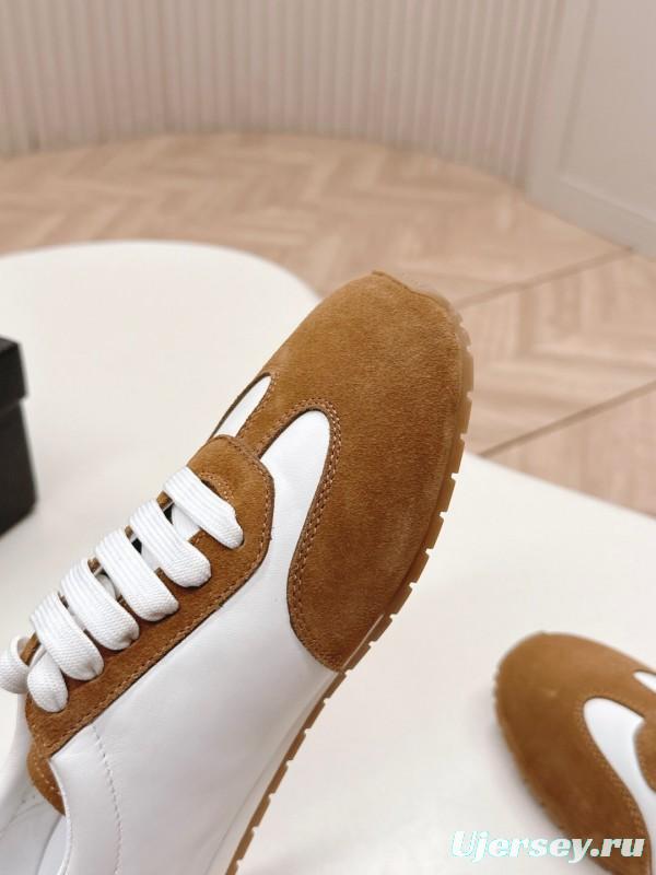 Prada 25ss New Agate Sneakers Retro Training Shoes - LY00300