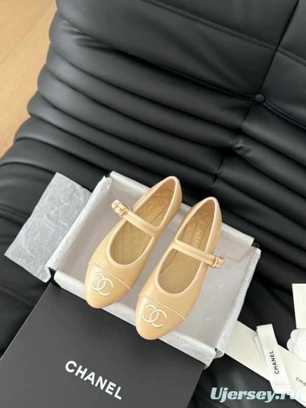Chanel 2025 SS Runway Mary Jane Flats - LY00