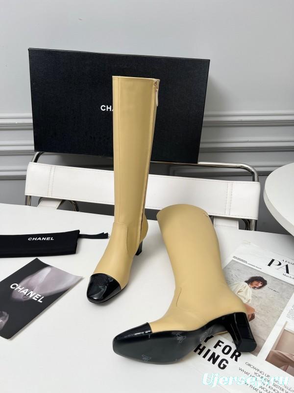 Chanel 2025/SS Double C High Heel Fashion Boots - LY00370/LY00400