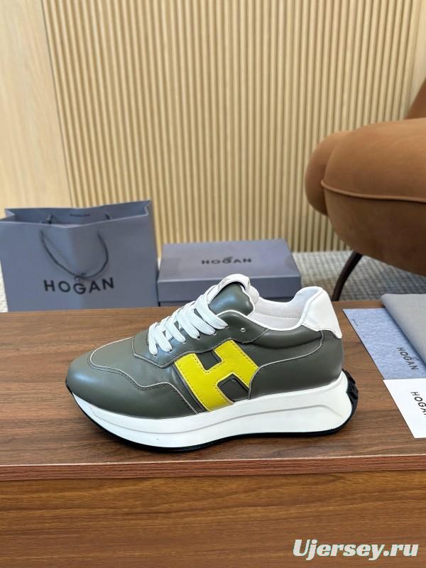 Hogan H-STRIPES Series Chunky Platform Dad Shoes Casual Sneakers - AS00350