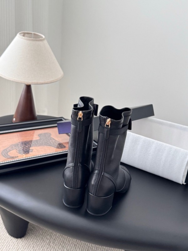 Chanel 2025 SS New Bow Ankle Boots - LY00