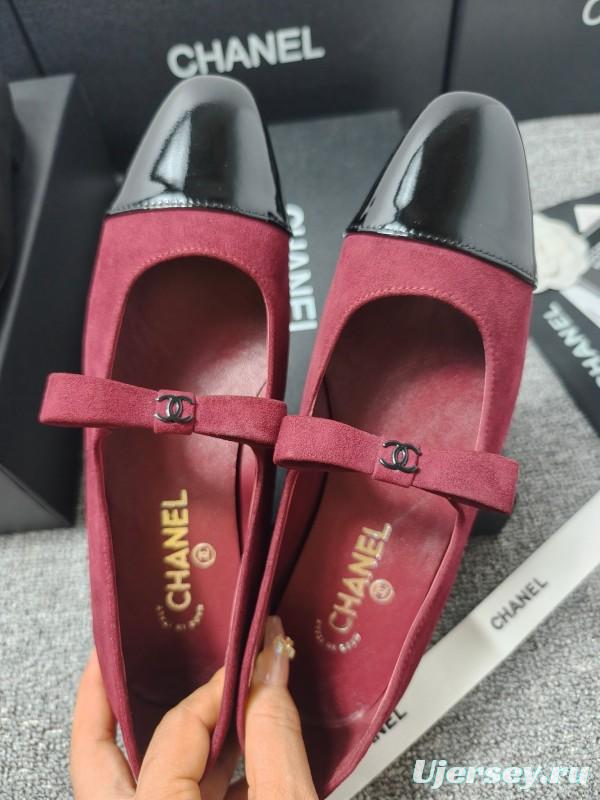 Chanel Classic Slingback Bow Flats - LY00290