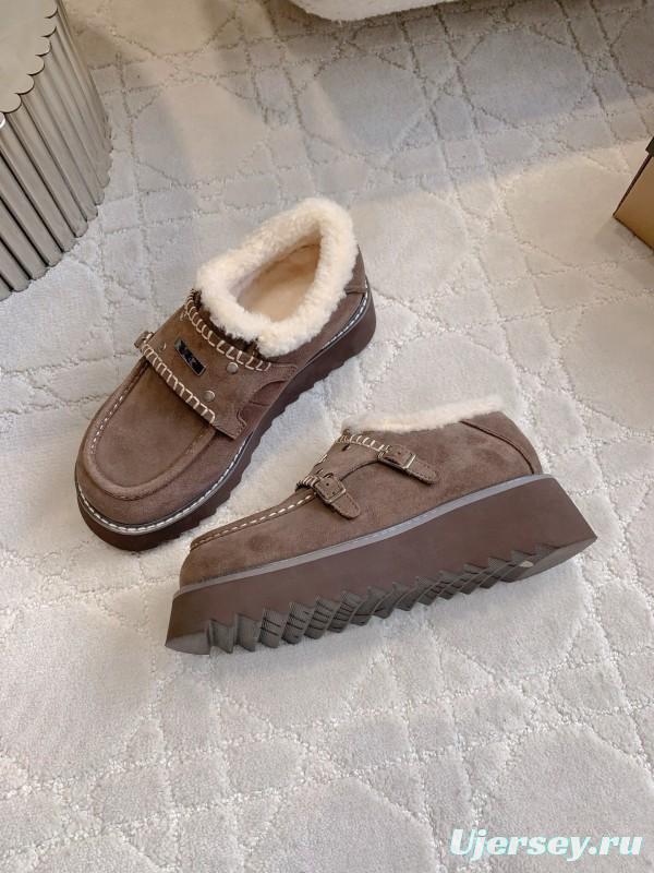 UGG 2025/SS Wool Warm Platform Casual Shoes - AS00300