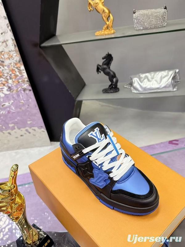 Louis Vuitton Trainer Series Couple Casual Sneakers Skate Shoes - AS00400