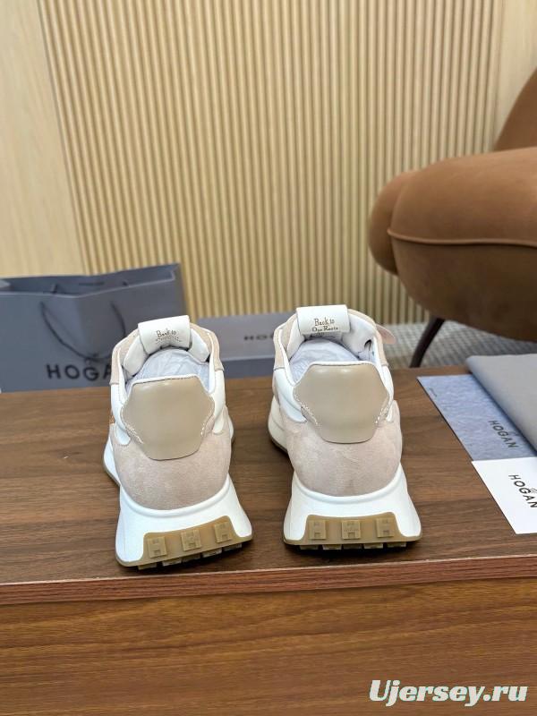 Hogan H-STRIPES Series Couple Thick Sole Dad Shoes Sneakers - AS00350