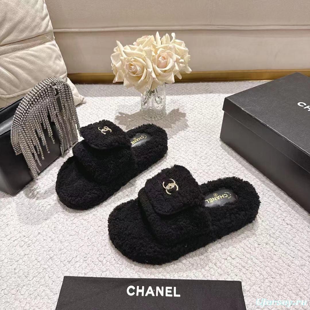 Chanel 2025 SS Slingback Loafers with Lock Buckle - LY00250