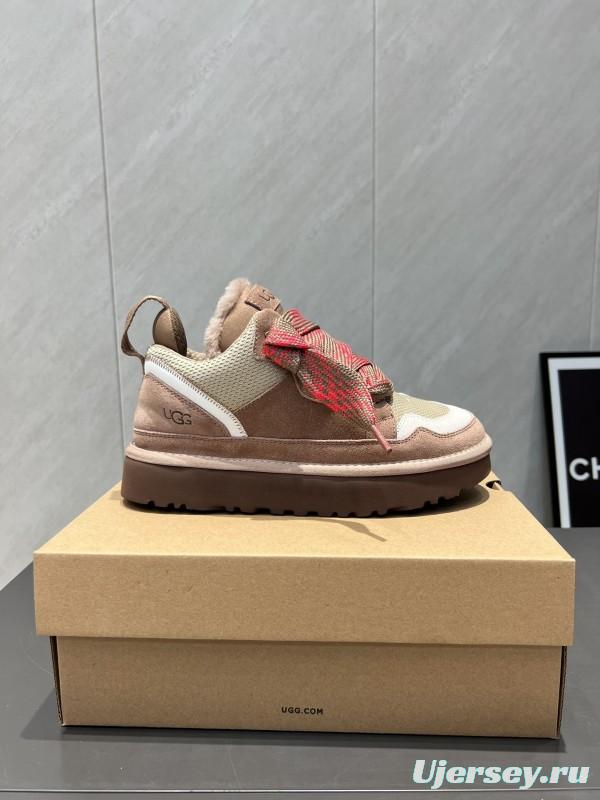 UGG Platform Loafers Series Round Toe Chunky Sole Casual Shoes - MJ00270