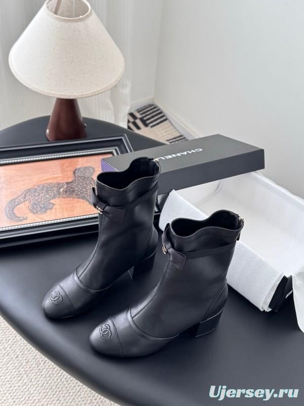 Chanel 2025 SS New Bow Ankle Boots - LY00