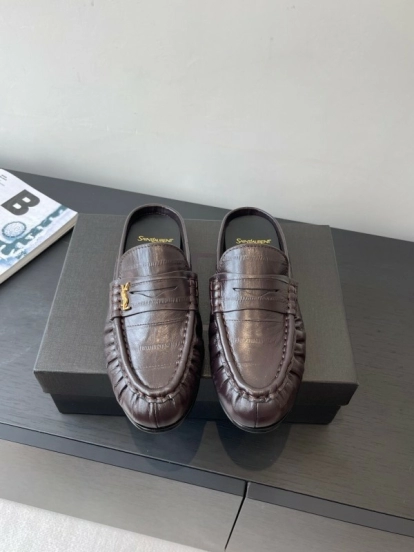 Saint Laurent Classic Loafer Slip-On Flats - KFY00320