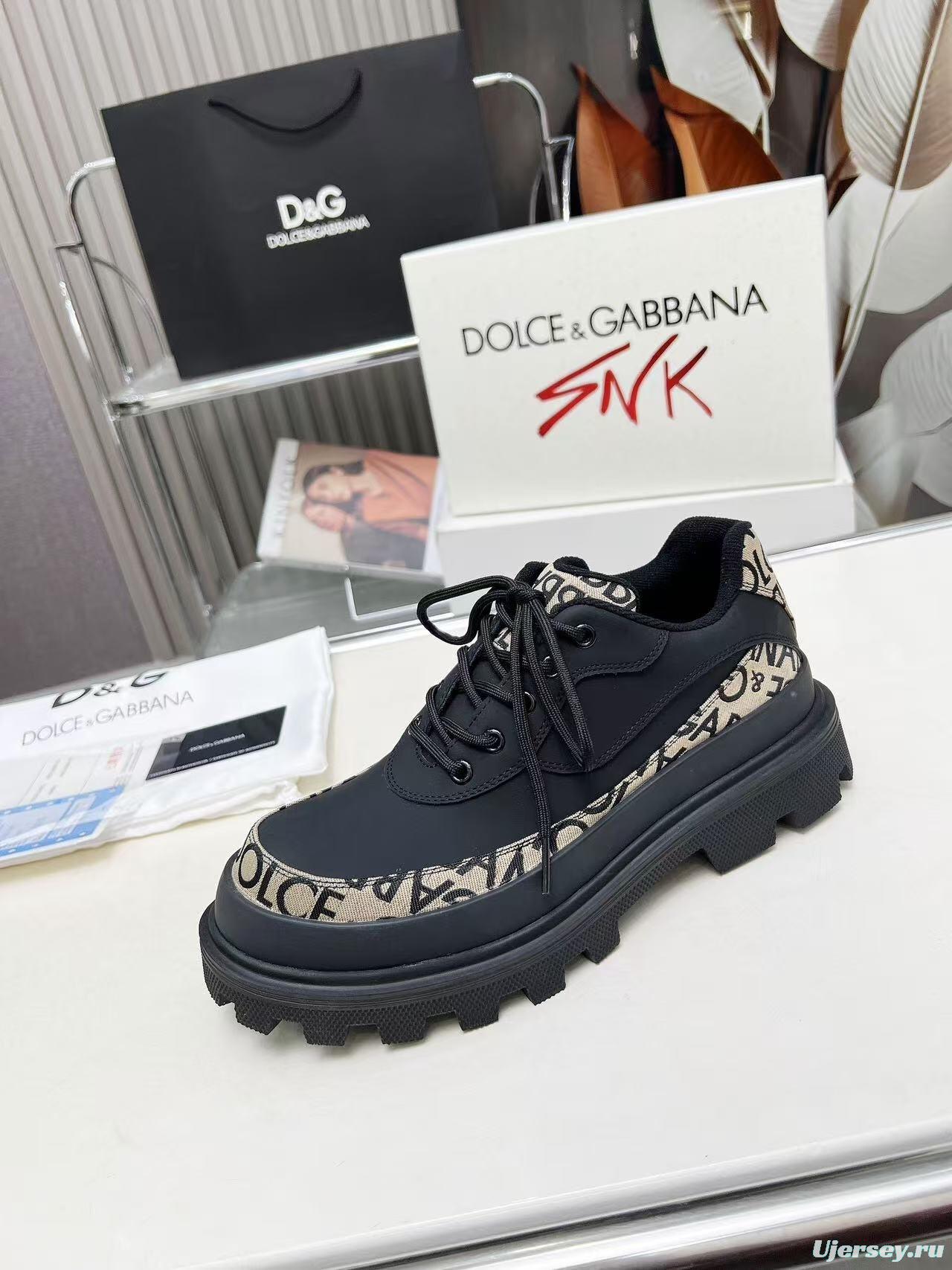 D&G Chunky Derby Casual Shoes - AS00340