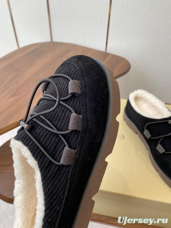 Brunello Cucinelli Open Walk Ankle Boot Winter Snow Boots - AS00300