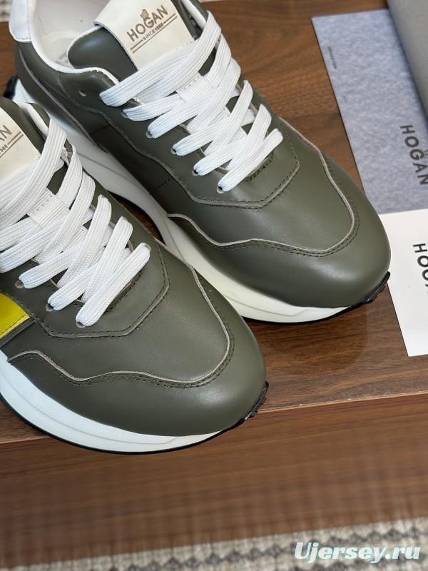 Hogan H-STRIPES Series Chunky Platform Dad Shoes Casual Sneakers - AS00350