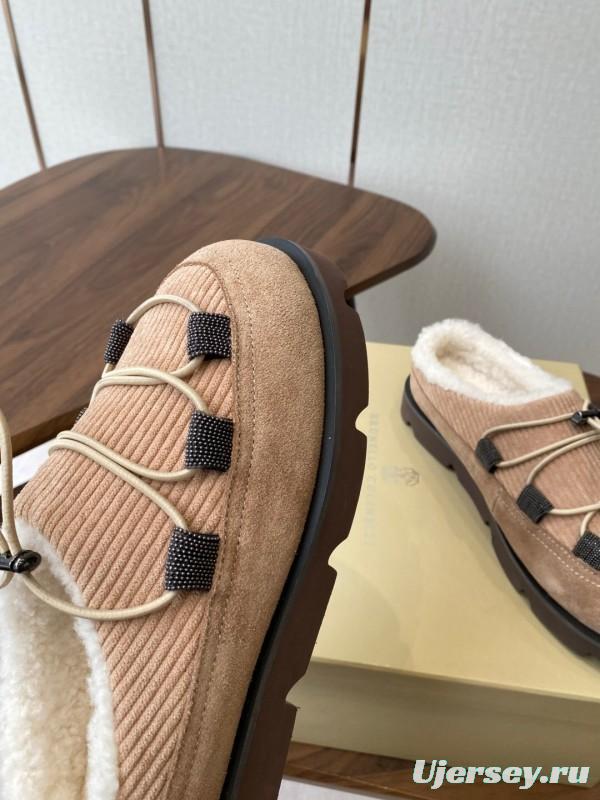 Brunello Cucinelli Open Walk Ankle Boot Winter Snow Boots - AS00300