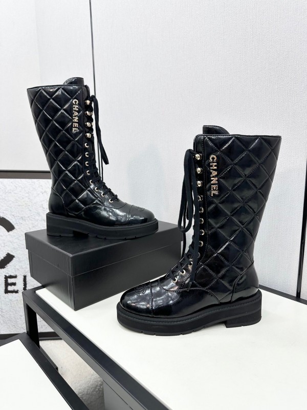 Chanel Classic Rubber Sole Boots - LY00380/LY00390