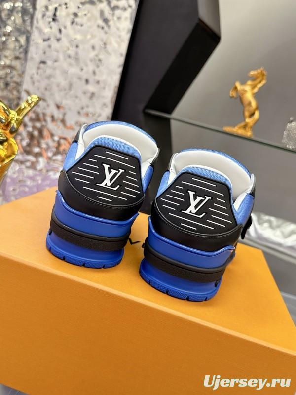 Louis Vuitton Trainer Series Couple Casual Sneakers Skate Shoes - AS00400