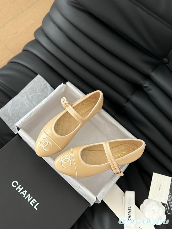 Chanel 2025 SS Runway Mary Jane Flats - LY00