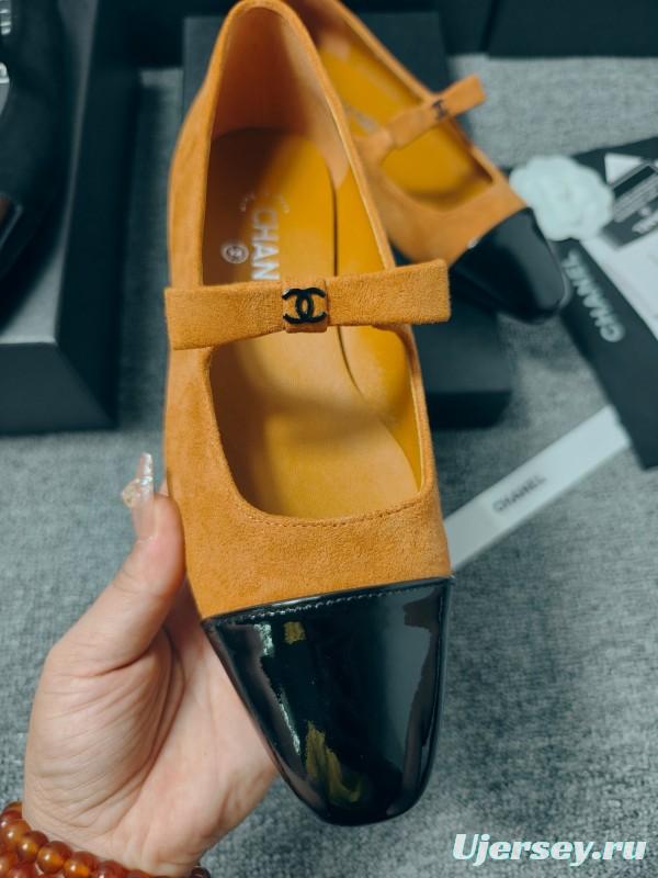 Chanel Classic Slingback Bow Flats - LY00290