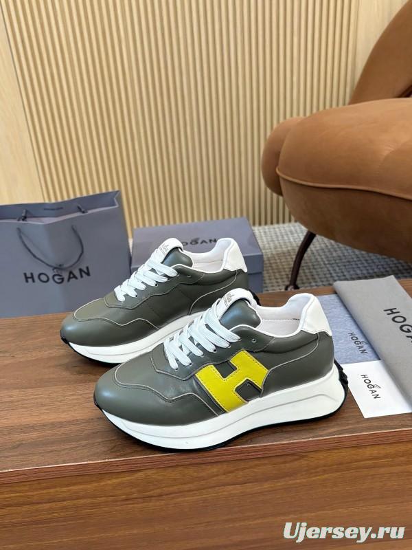 Hogan H-STRIPES Series Chunky Platform Dad Shoes Casual Sneakers - AS00350