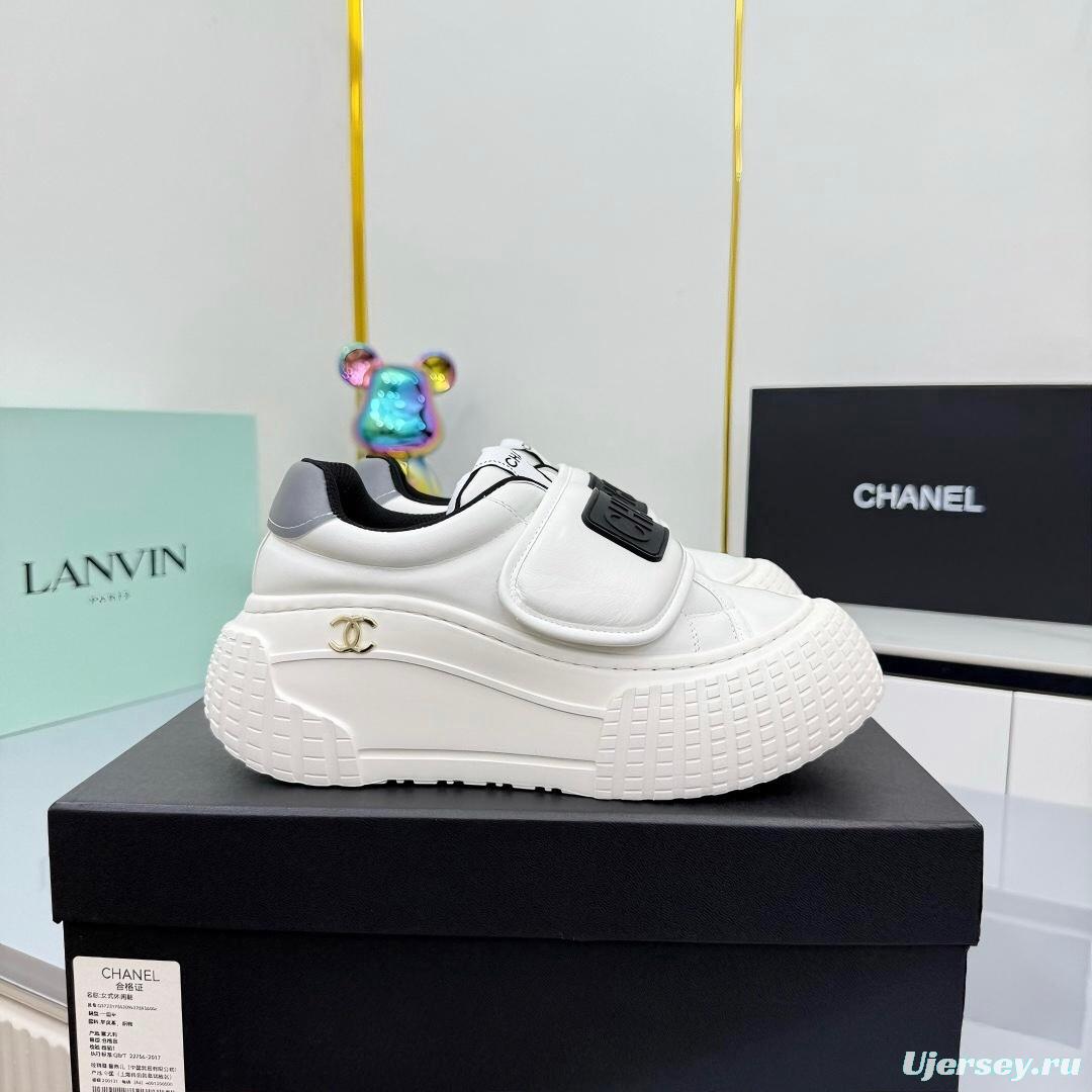Chanel 2025/SS Panda Loafers Casual Sneakers - LY00330