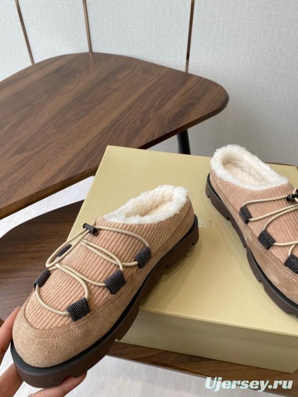 Brunello Cucinelli Open Walk Ankle Boot Winter Snow Boots - AS00300