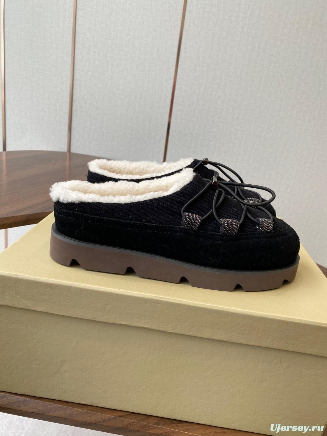 Brunello Cucinelli Open Walk Ankle Boot Winter Snow Boots - AS00300