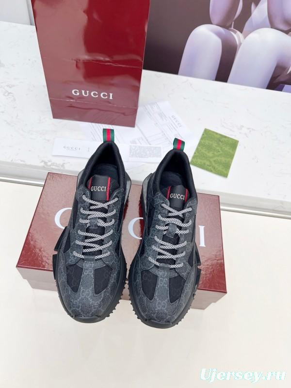 Gucci 2025/SS 2.0 Sneakers with Reflective Stripes and Retro Design - LY00320
