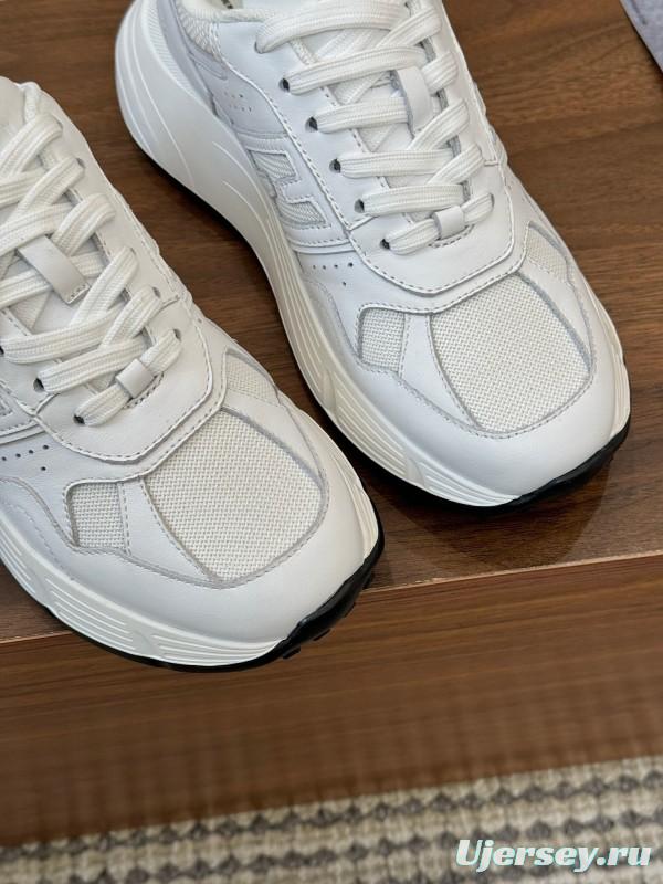 Hogan H-STRIPES Series Couple Thick Sole Dad Shoes Leisure Sneakers - LY00370/LY00380