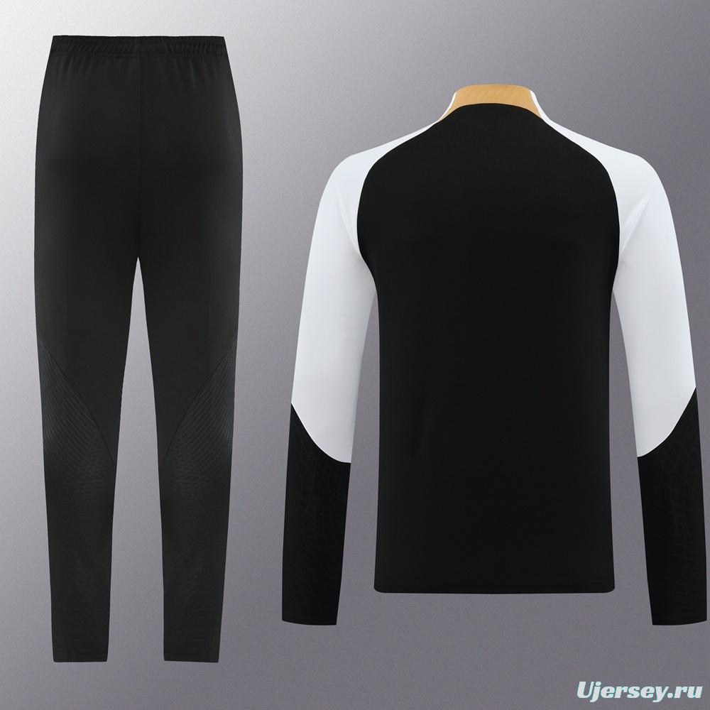 25/26 Chelsea Black Half Zipper Jacket+Long Pants