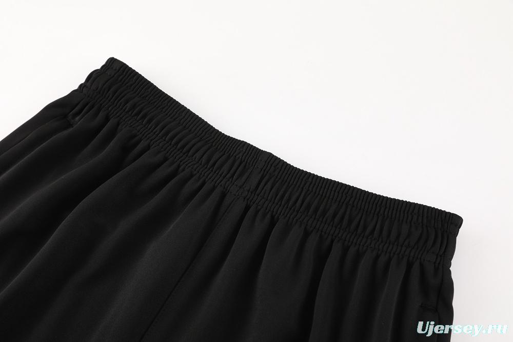 23/24 Newcastle Black S-2XL Half Zipper Jacket+Long Pants