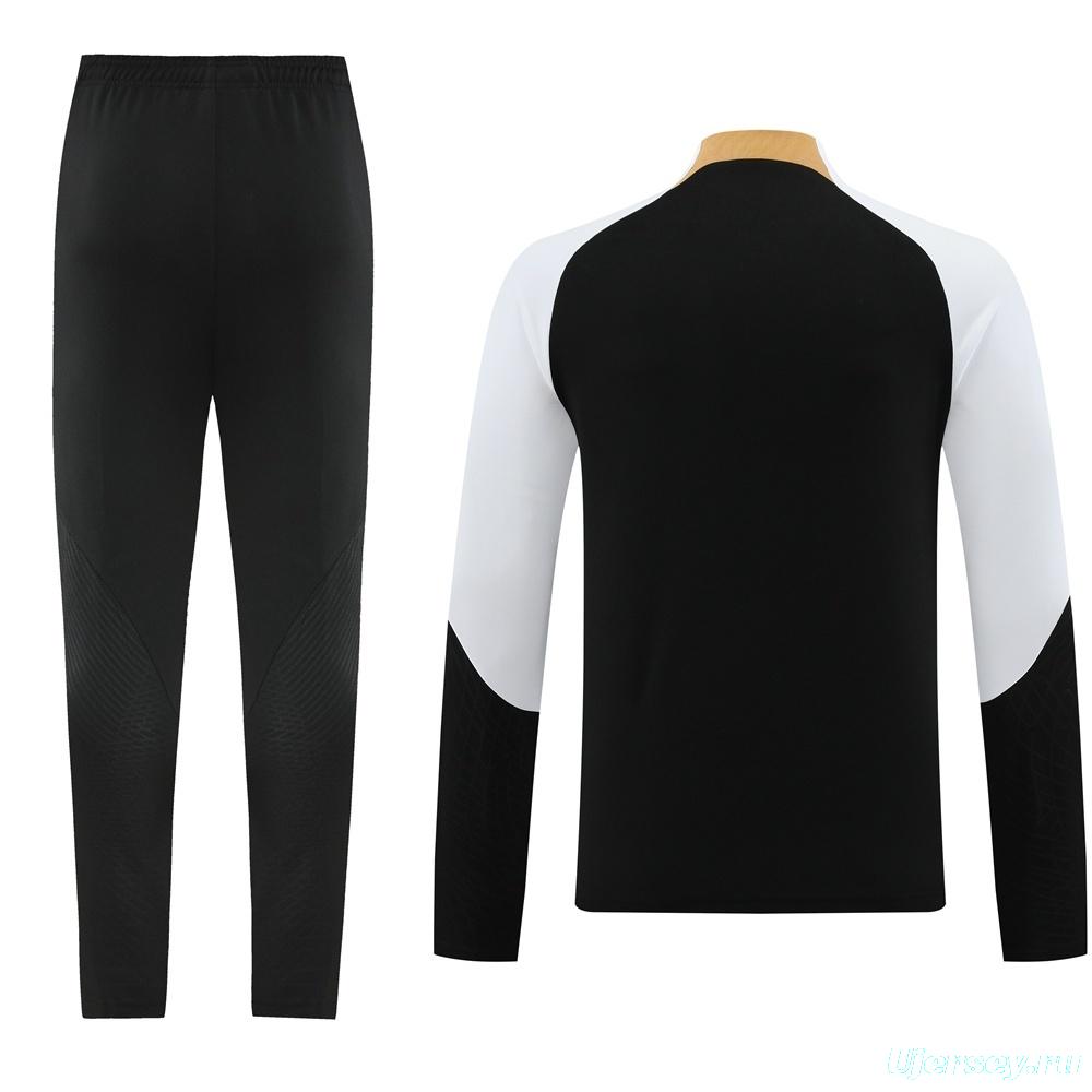 25/26 Chelsea Black Half Zipper Jacket+Long Pants