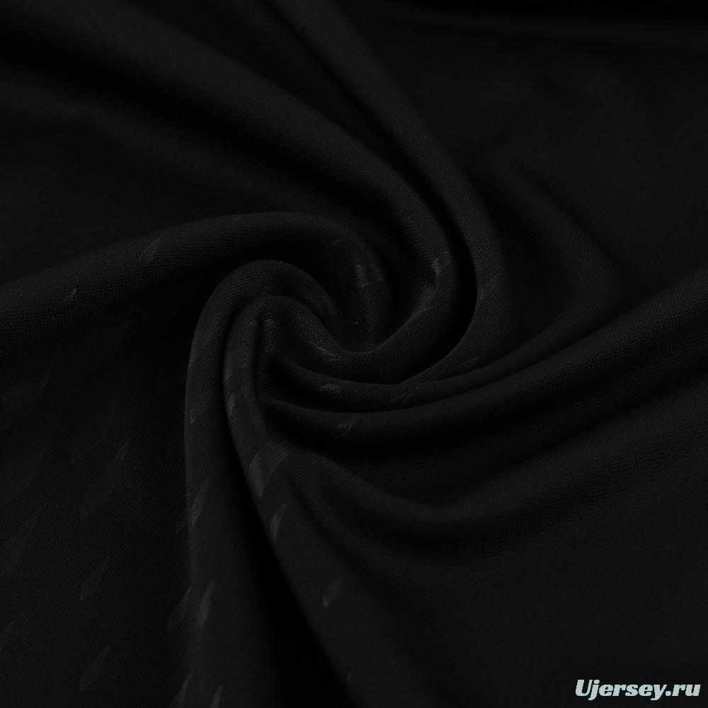 23/24 Arsenal Black S-2XL Half Zipper Jacket+Long Pants