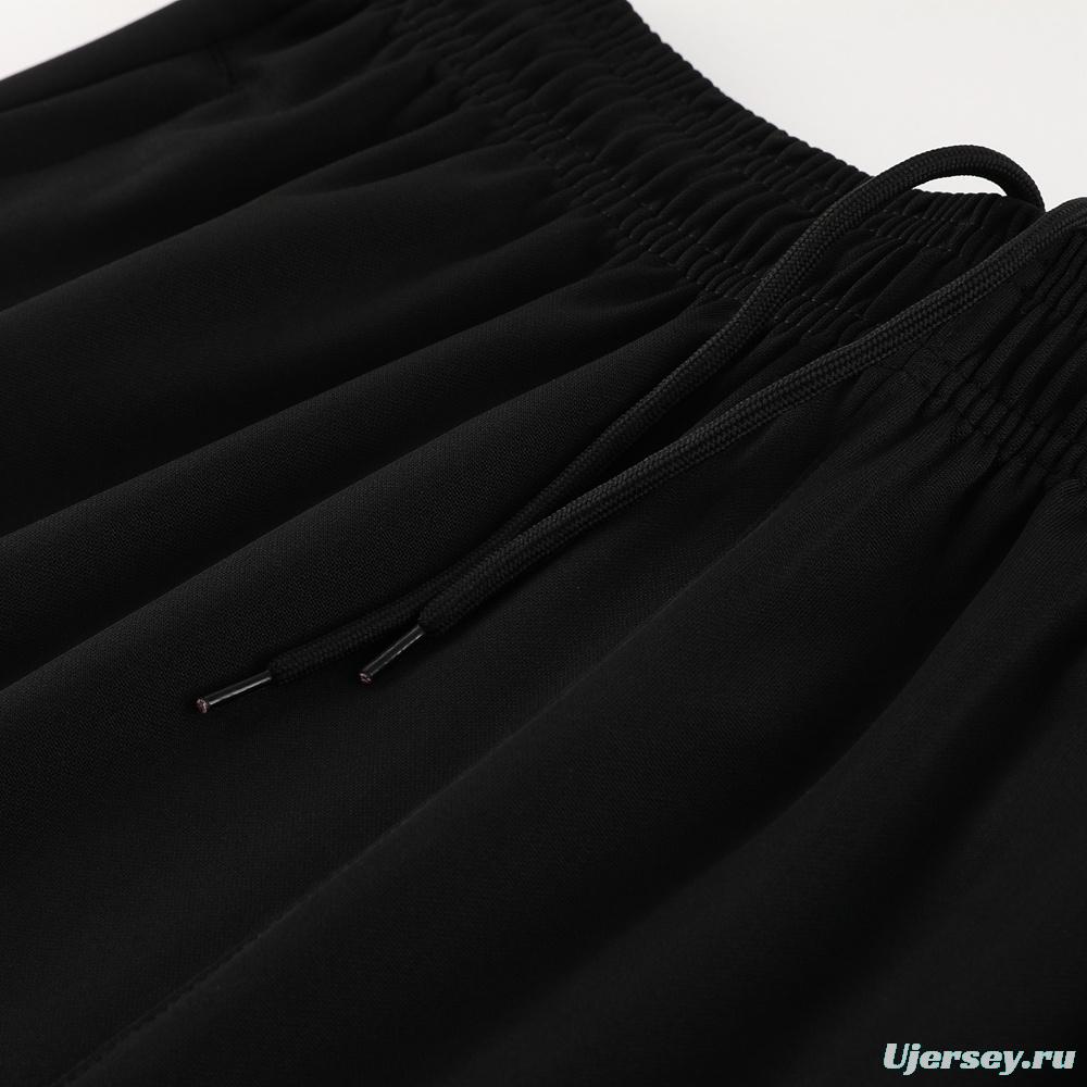 23/24 AC Milan Red S-2XL Half Zipper Jacket+Long Pants